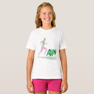 Camiseta Ejecutar chica, ejecutar