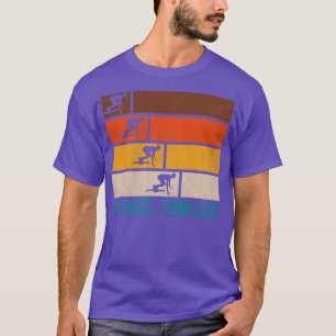 Camiseta Ejecutar corredores de ráfaga de giro rápido a la