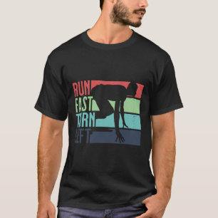 Camiseta Ejecutar corredores de ráfaga de giro rápido a la