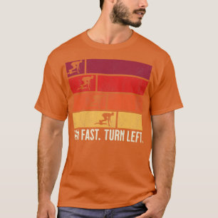 Camiseta Ejecutar corredores de ráfaga de giro rápido a la