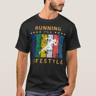 Camiseta Ejecutar es un estilo de vida divertido