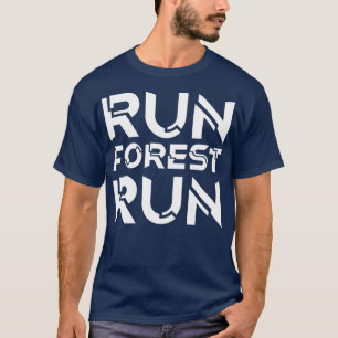 Camiseta Ejecutar la ejecución del bosque