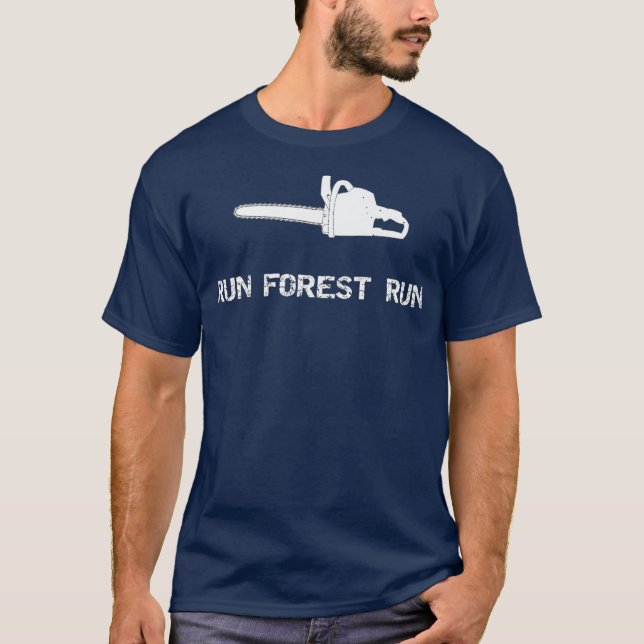 Camiseta Ejecutar la industria de registro de gestión fores (Anverso)