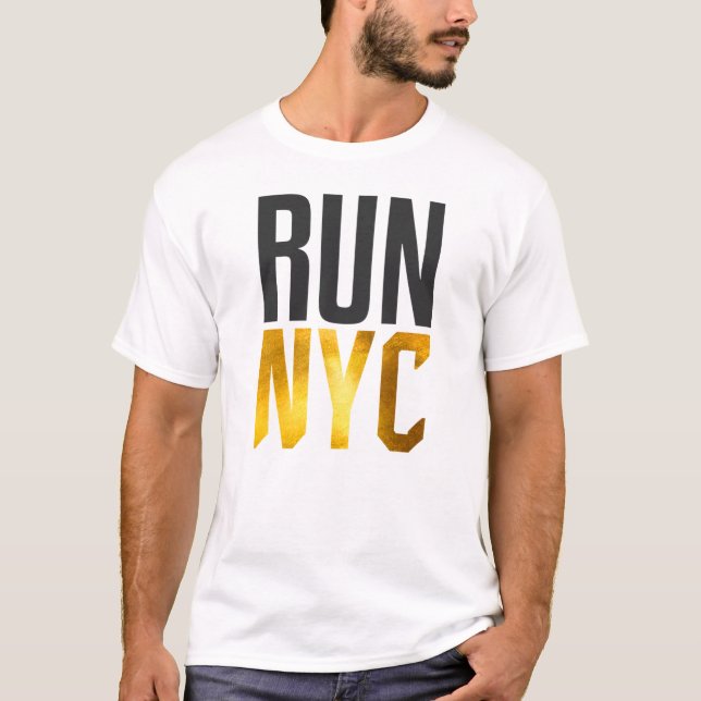 Camiseta Ejecutar NYC | Marathon Runner (Anverso)