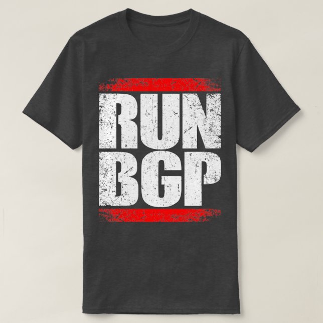 Camiseta Ejecutar programador BGP (Diseño del anverso)