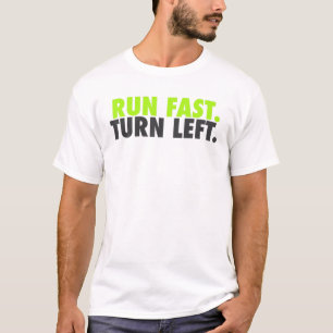 Camiseta Ejecutar Rápido Giro A La Izquierda Y Manejo En C