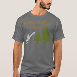 Camiseta Ejecutar un regalo divertido para los Lumberjacks
