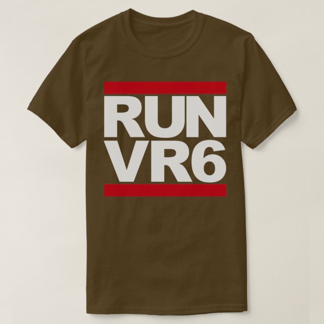 CAMISETA EJECUTAR VR6 (Diseño del anverso)