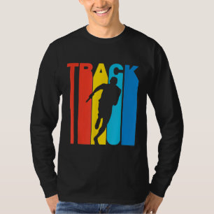 Camiseta Ejecutor de carreras de relevo de pista de estilo