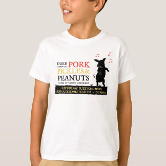 Camiseta ejemplar de cerdo pickles peanuts 2010