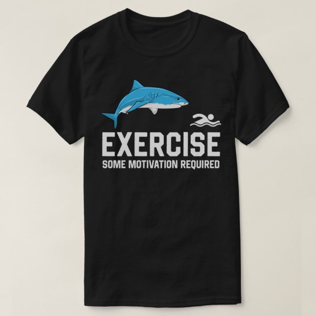 Camiseta Ejercer Alguna Motivación Necesaria Para Nadar Tib (Diseño del anverso)