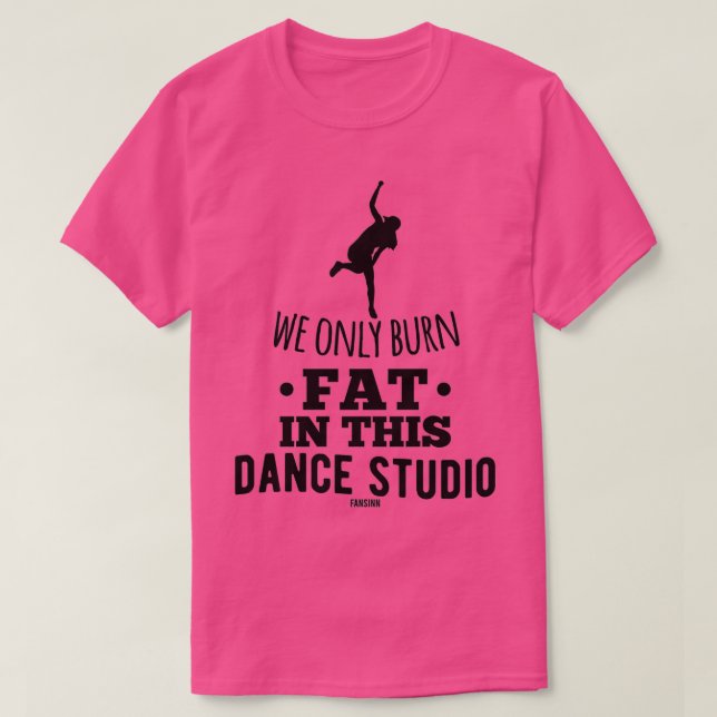 Camiseta Ejercicio aeróbico de ejercicio aeróbico (Diseño del anverso)