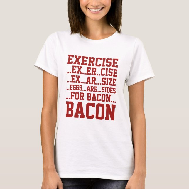 Camiseta Ejercicio Bacon (Anverso)