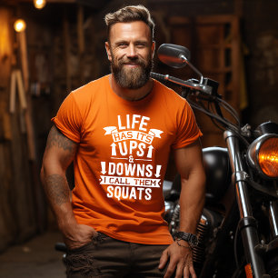 Camiseta Ejercicio de altibajos de la vida
