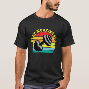 Camiseta Ejercicio de ejercicio físico amante