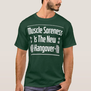 Camiseta Ejercicio de entrenamiento y dolor muscular del gi