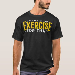 Camiseta Ejercicio De Fisioterapia Terapéutica Pta