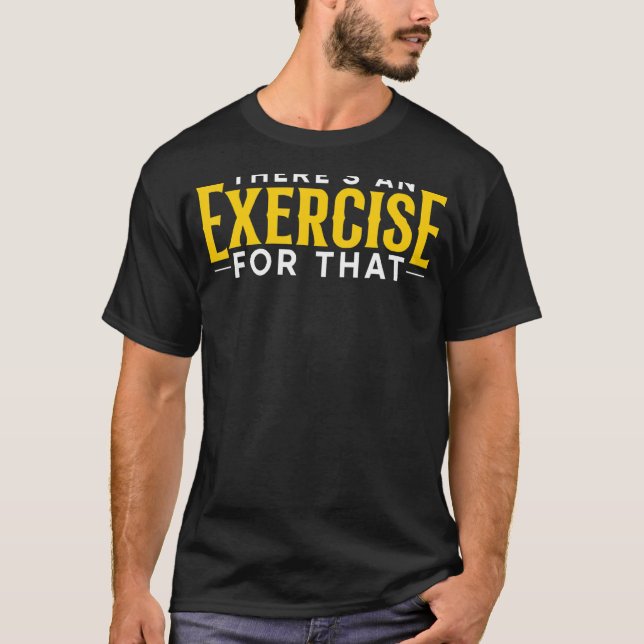 Camiseta Ejercicio De Fisioterapia Terapéutica Pta (Anverso)