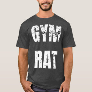 Camiseta Ejercicio De La Rata Del Gimnasio Ejercicio De La 