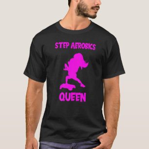 Camiseta Ejercicio de paso aeróbico paso paso paso Aerobic