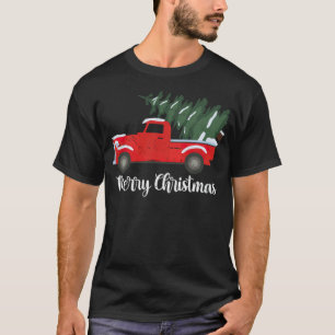 Camiseta Ejercicio de retro de camión de Navidades de vagon