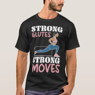 Camiseta Ejercicio de Sentadilla Búlgara Fitness Culturismo