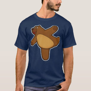 Camiseta Ejercicio de Stretching de yoga