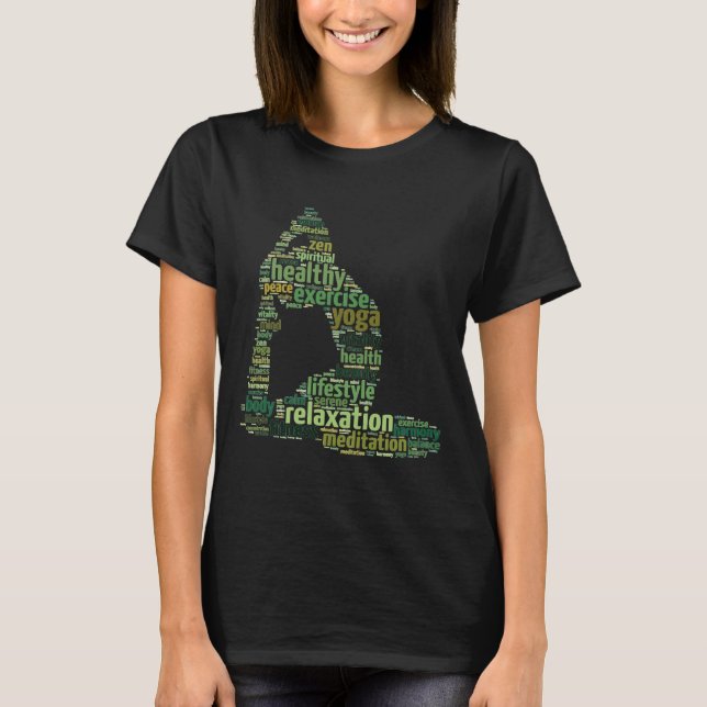 Camiseta Ejercicio de yoga (Anverso)