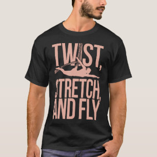 Camiseta Ejercicio de Yoga Aéreo Instructor de Yoga Aéreo Z