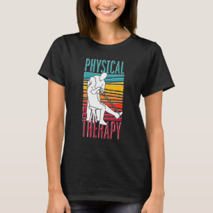 Camiseta Ejercicio Del Terapia Física Retro Pta Físico