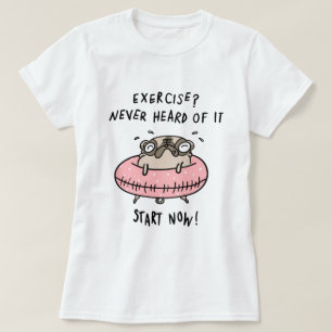 Camiseta Ejercicio Pug
