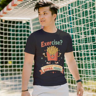 Camiseta Ejercicio Que Pensé Que Dijiste Gimnasio Gracioso 