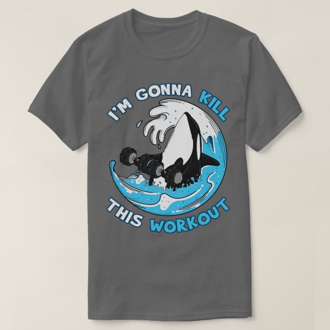 Camiseta Ejercicio Que Voy A Matar A Este Taller (Diseño del anverso)
