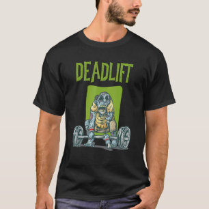 Camiseta Ejercicio Zombie de entrenamiento de peso muerto