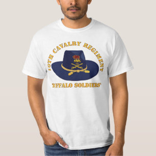 Camiseta Ejército - 10.º Regimiento de Cavalry con Gorra Ca