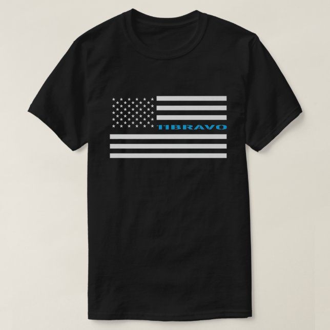 Camiseta Ejército 11 Infantería Bravo - 20568 (Diseño del anverso)