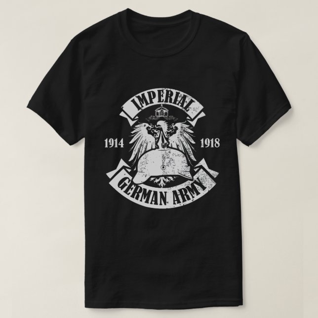 Camiseta Ejército Alemán de la Primera Guerra Mundial - Ejé (Diseño del anverso)