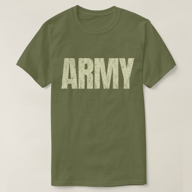Camiseta Ejército angustiado (Diseño del anverso)
