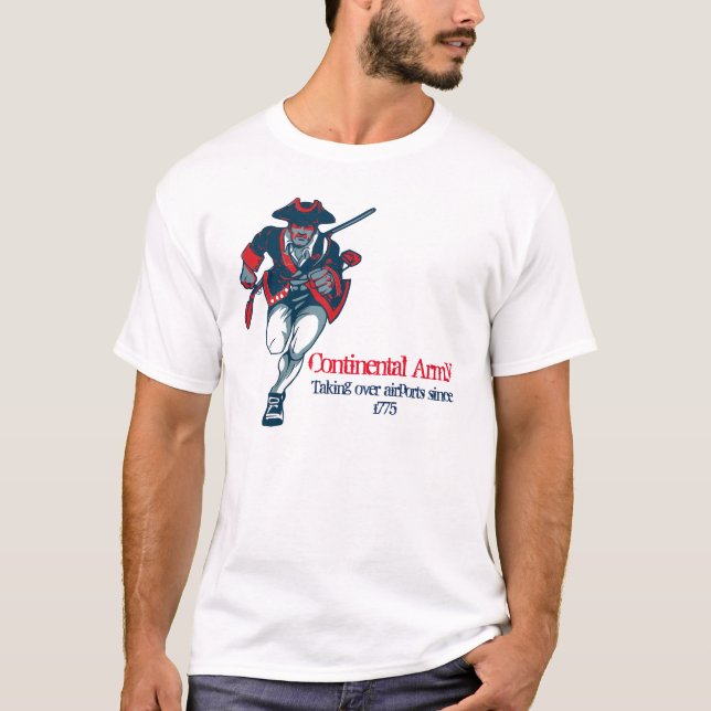 Camiseta Ejército continental de Donald Trump (Anverso)