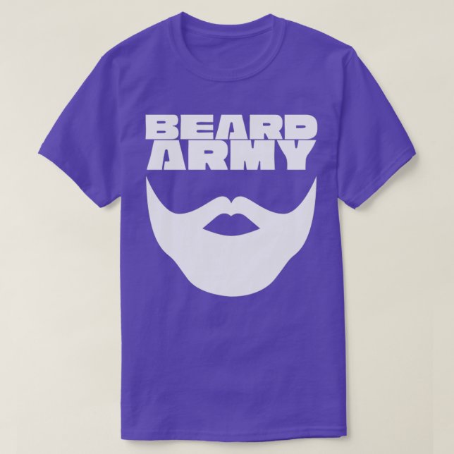 Camiseta Ejército de barba (Diseño del anverso)
