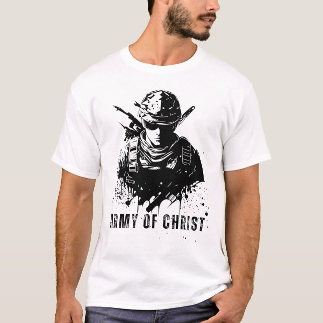 Camiseta Ejército de Cristo (Anverso)