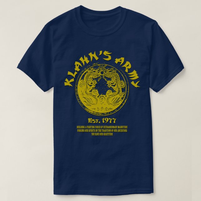 Camiseta Ejército de Klahns (Diseño del anverso)
