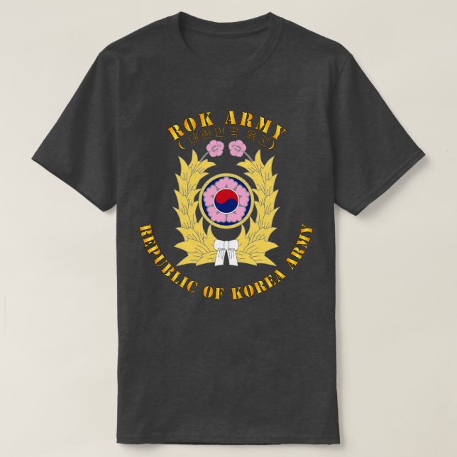 Camiseta Ejército de la República de Corea (Diseño del anverso)