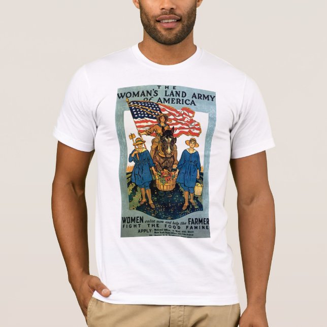 Camiseta Ejército de la tierra de las mujeres (Anverso)