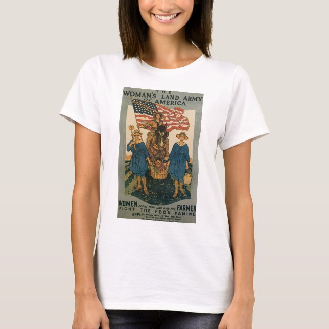 Camiseta Ejército de la Tierra de Mujeres (Anverso)