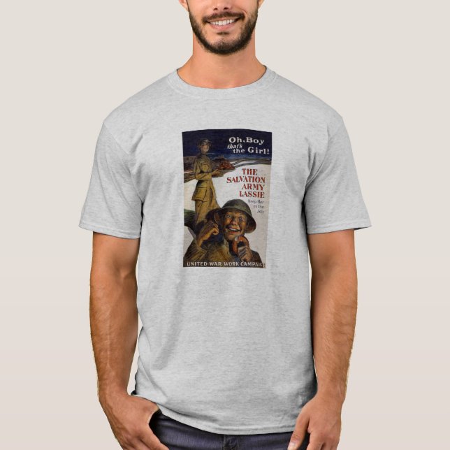 Camiseta Ejército de Salvamento - promulgando de nuevo (Anverso)