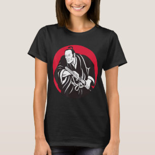 Camiseta Ejército de Samurai Medieval Japonés Guerrero Shog
