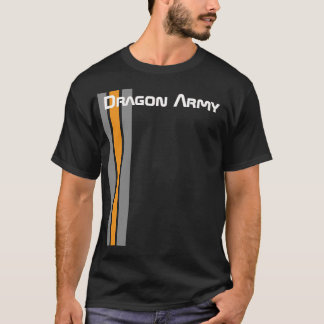 Camiseta Ejército del dragón del juego de Ender (negro)
