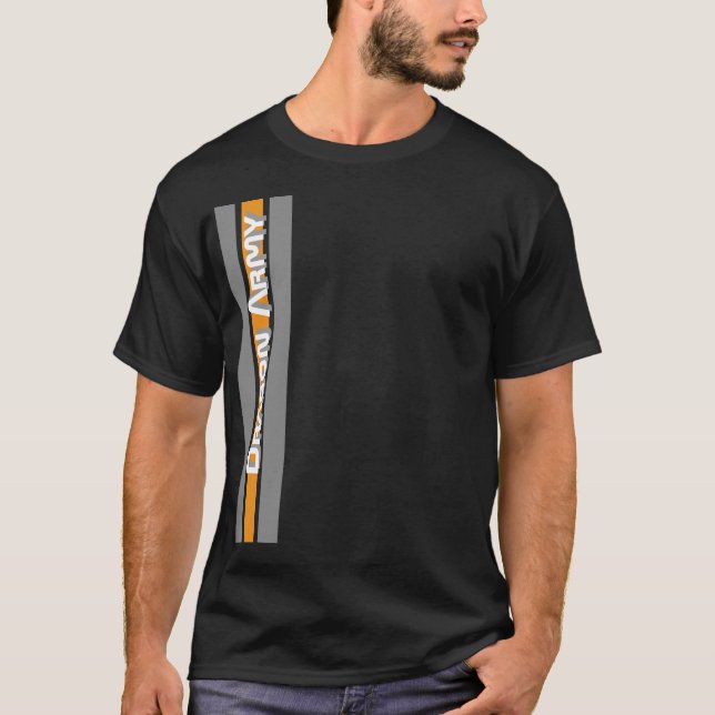 Camiseta Ejército del dragón del juego de Ender (vertical) (Anverso)