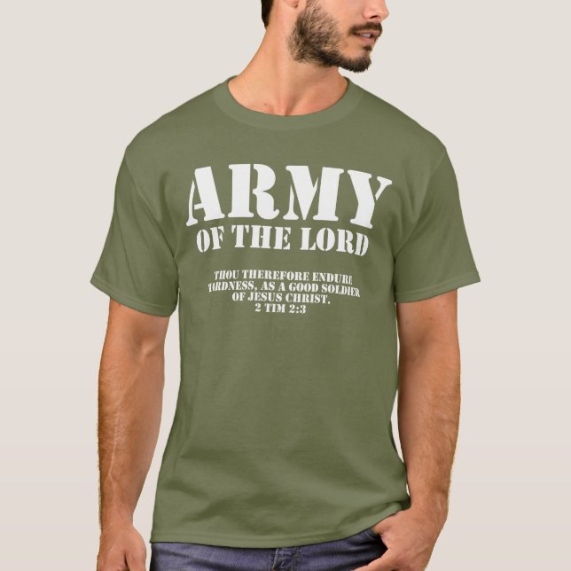 Camiseta Ejército del señor (Anverso)